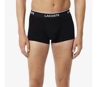 Lacoste Boxer Stretch Coton avec logo – noir et blanc – 3 unités – XL