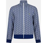 Lacoste All Over Print Tracksuit Top Méthylène/Farine S Male