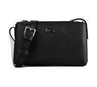 Lacoste Mini sac à bandoulière Anna Femme 19 cm Noir Farine