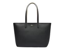 Lacoste sac à épaule Anna Zipped Shopping Bag Noir Farine