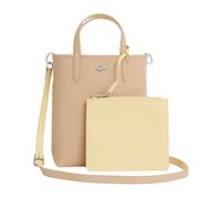 Lacoste - Anna Vertical Reversible Tote - Femme - Sacs - Beige - Taille: ONE Size