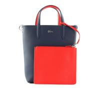 LACOSTE Anna Vertical Shopping Bag Peacoat Salsa