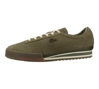 Lacoste - Aura Leather Baskets - Homme - Chaussures - Vert - Taille: 42 EU