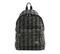 LACOSTE Backpack Mono Jacquard Denim Noir