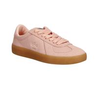Lacoste - Baseshot Pro Suede Baskets - Femme - Chaussures - Rose - Taille: 36 EU