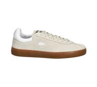 Lacoste - Baseshot Suede Baskets - Femme - Chaussures - Beige - Taille: 38 EU