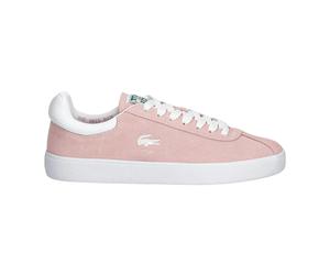 Lacoste - Baseshot Suede - Femme - Chaussures - Rose - Taille: 40 EU