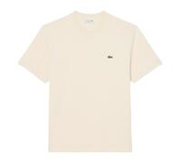 Lacoste - Basic Logo Crewneck Tee - Homme - Tops - Jaune - Taille: L