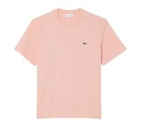 Lacoste - Basic Logo Crewneck Tee - Homme - Tops - Rose - Taille: M