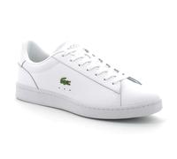 Lacoste - Basket Homme En Cuir Carnaby Set - Blanc - 40