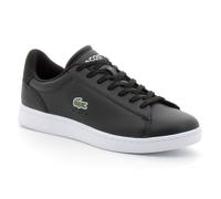 Lacoste - Basket Homme En Cuir Carnaby Set - Noir - 44