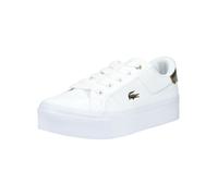 Baskets Lacoste Ziane Platform blanc pur doré femme - 39