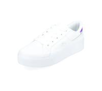 LACOSTE Baskets basses bleu roi / violet néon / blanc, Taille 39