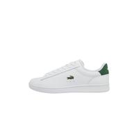 LACOSTE Baskets basses 'Carnaby' vert foncé / blanc, Taille 46