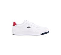 LACOSTE Baskets basses 'Court Pro' rouge / noir / blanc, Taille 43