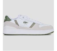 Chaussures Lacoste T-Clip Set blanc beige vert - 41