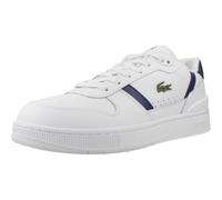 Lacoste Baskets Blanc/Bleu Homme T-Clip Set 224