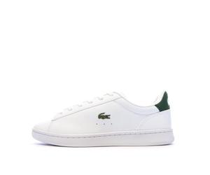 Lacoste Baskets Blanches/Vertes Femme Carnaby Set
