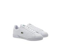 Lacoste Baskets Carnaby Cup pour Homme, Blanc Vert foncé., 45 EU