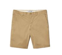 Lacoste - Bermuda Slim Fit Stretch en Coton Modernisé - Homme - Shorts - Beige - Taille: XS