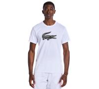 Lacoste Big Croc Logo Homme - T-Shirts, Blanc - Taille S White S