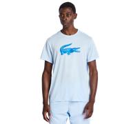 Lacoste Big Croc Logo Homme - T-Shirts, Bleu - Taille S Blue S