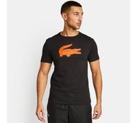 Lacoste Big Croc Logo Homme - T-Shirts, Noir - Taille S Black S