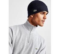 Lacoste Bonnet Côtelé - Bleu One Size