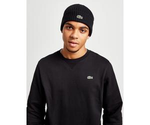 Lacoste Bonnet côtelé - Noir One Size