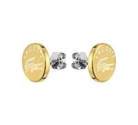 Lacoste Boucles D'oreilles Puces pour Femme Collection SNEAK en Or Jaune - 2040059