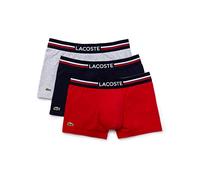 Lot de 3 boxers signature coton strecth Bleu Lacoste Bleu M