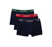 Lacoste Boxer Homme - Lot de 3 , Marine/Vert-rouge-marine, M