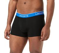 Lacoste Boxer Homme - Lot de 3 , Noir/Marina-panorama-grap, XXL