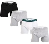 Lacoste - Boxer Homme Stretch(pack de 3) GT3626 (XS) (Noir/Gris/Blanc)