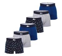 LACOSTE Boxers bleu foncé / gris chiné / noir, Taille M