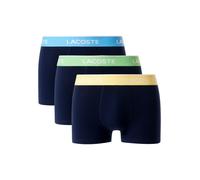 LACOSTE Boxers bleu / jaune clair / vert, Taille M
