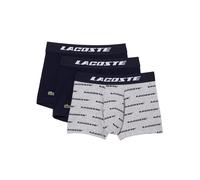 LACOSTE Boxers bleu marine / gris chiné / vert / blanc, Taille M