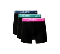 LACOSTE Boxers bleu marine / jade / rose néon / noir, Taille XXL