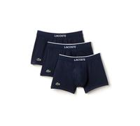 LACOSTE Boxers 'Cotton Stretch' bleu foncé / blanc, Taille L