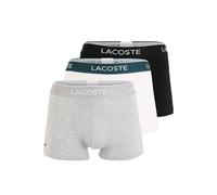 LACOSTE Boxers gris chiné / pétrole / noir / blanc, Taille M