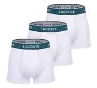 LACOSTE Boxers gris clair / vert foncé / blanc, Taille M