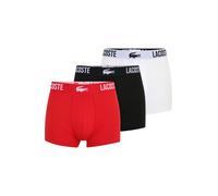 LACOSTE Boxers rouge feu / noir / blanc, Taille XL