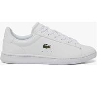 Lacoste Boys' Carnaby Low-Top Trainers Blanc 21G 3 (35.5) Male