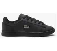 Lacoste Boys' Carnaby Low-Top Trainers Noir/Noir 2 (34.5) Male