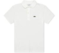 Lacoste Boys' Classic Pique Polo Shirt Blanc 16Y Male