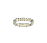 Lacoste Bracelet à Maillons pour Homme Collection METROPOLE en Acier Inoxydable Embelli avec Motif Petit Piqué - 2040117