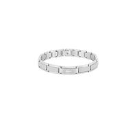 Lacoste Bracelet à Maillons pour Homme Collection STENCIL en Acier Inoxydable Embelli avec Motif Petit Piqué - 2040188