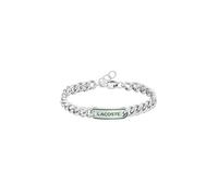 Lacoste Bracelet en Chaîne pour Homme Collection DISTRICT en Acier Inoxidable - Disponible en Version Or ou Argent