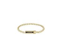 Bracelet Homme Lacoste Spelt - 2040338 Acier Doré Ajustable Circonference Interieure 190 Mm Doré