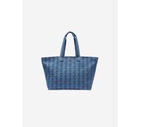 LACOSTE Cabas 'Lacoste Sac Cabas XL Summer Pack Mono Jacquard Denim' bleu, Taille One Size